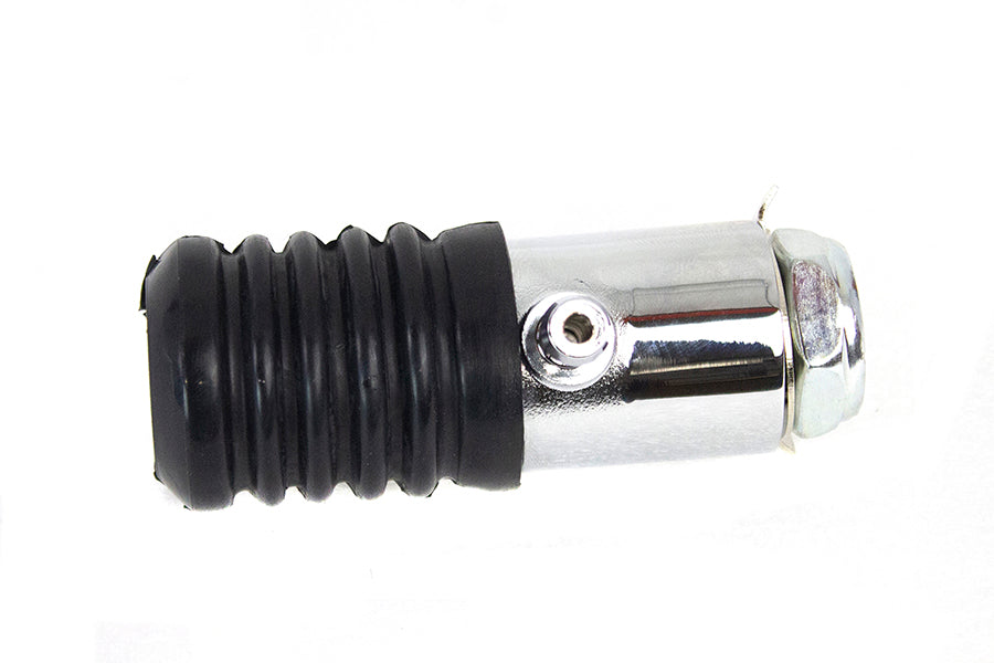 V-Twin Rear Remote Mount Master Cylinder Polished for Harley Davidson FLST (1987-1996)