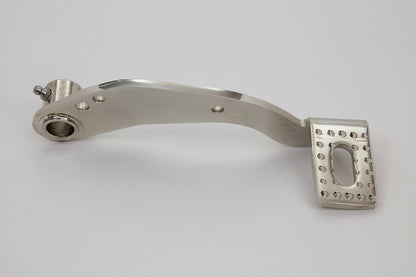 Edart Replica Brake Pedal Dull Nickel Plated for 1937-1938 Harley Davidson EL and U Models