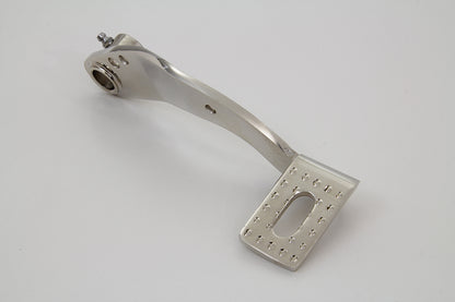 Edart Replica Brake Pedal Dull Nickel Plated for 1937-1938 Harley Davidson EL and U Models