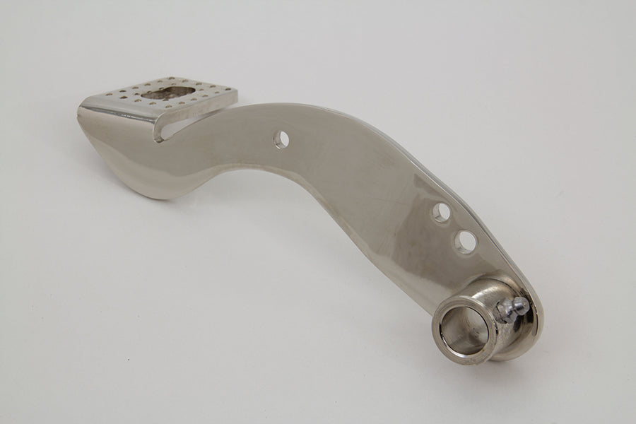 Edart Replica Brake Pedal Dull Nickel Plated for 1937-1938 Harley Davidson EL and U Models