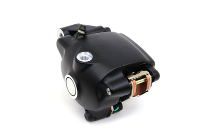 Edart Part 87126 Black 2 Piston Front Left Brake Caliper for Harley Davidson XL Models