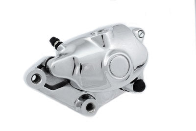 Edart Silver 2 Piston Front Brake Caliper Left Side for Harley Davidson XL (Part No. 82560)