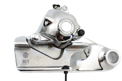 Edart Chrome Rear Brake Caliper with Bracket for Harley Davidson XL (2008-2010)