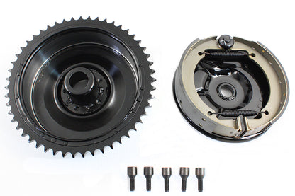 Edart Part 19142B Rear Mechanical Brake Drum Kit for Harley Davidson UL 1937-1946