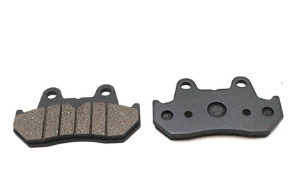 Duro Organic Disc Brake Pad Set with 1-3/4 Inch Center Height and Mount Holes Spacing