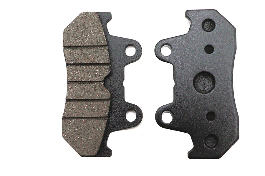 Duro Organic Disc Brake Pad Set with 1-3/4 Inch Center Height and Mount Holes Spacing