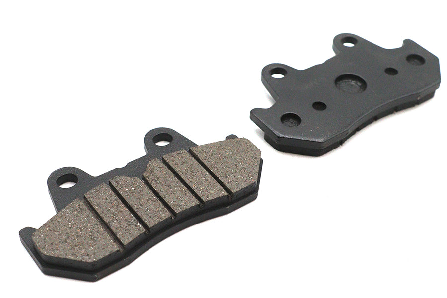 Duro Organic Disc Brake Pad Set with 1-3/4 Inch Center Height and Mount Holes Spacing