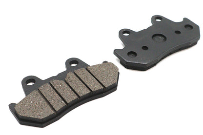 Duro Organic Disc Brake Pad Set with 1-3/4 Inch Center Height and Mount Holes Spacing