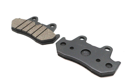 Duro Organic Disc Brake Pad Set with 1-3/4 Inch Center Height and Mount Holes Spacing