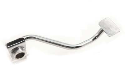AEE FXE Chrome Brake Pedal with Brass Bushing for Harley Davidson FX Models
