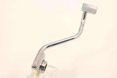 AEE FXE Chrome Brake Pedal with Brass Bushing for Harley Davidson FX Models