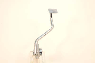 AEE FXE Chrome Brake Pedal with Brass Bushing for Harley Davidson FX Models