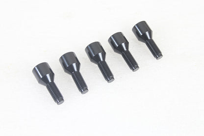 Edart Parkerized Wheel Lug Bolt Set Part #19015B for Harley Davidson FL 1941-1950