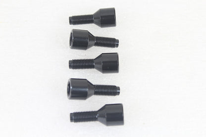 Edart Parkerized Wheel Lug Bolt Set Part #19015B for Harley Davidson FL 1941-1950