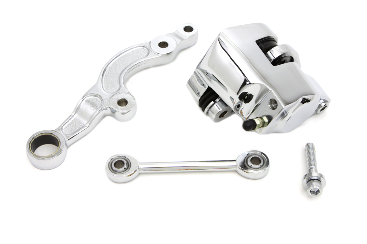 V-Twin Spring Fork Brake Caliper Kit for Harley Davidson FXSTS (1988-1997)
