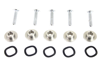 Edart Chrome Front Disc Hardware Kit for Harley Davidson FLT Models (2009-2018)