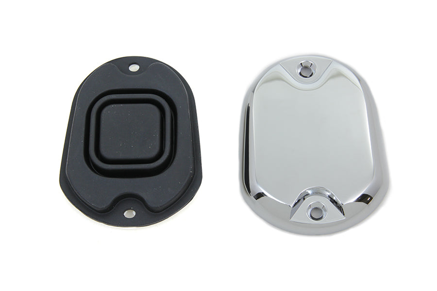 Edart Handlebar Master Cylinder Cover Chrome for Harley Davidson XL (2007-2016)