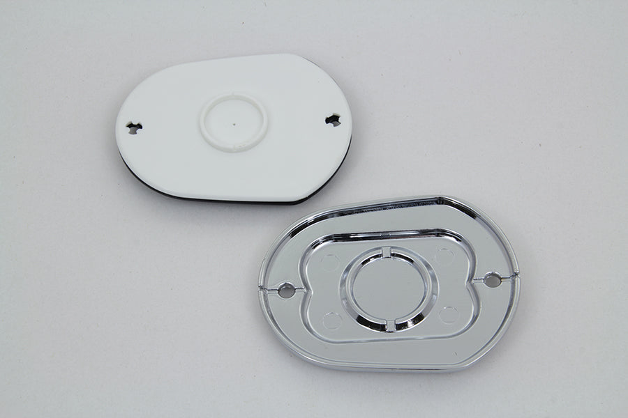 Edart Handlebar Master Cylinder Cover Chrome for Harley Davidson XL (2007-2016)
