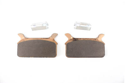 Duro Sintered Rear Brake Pad Set with Clip for Harley Davidson FLT (1986-1995)