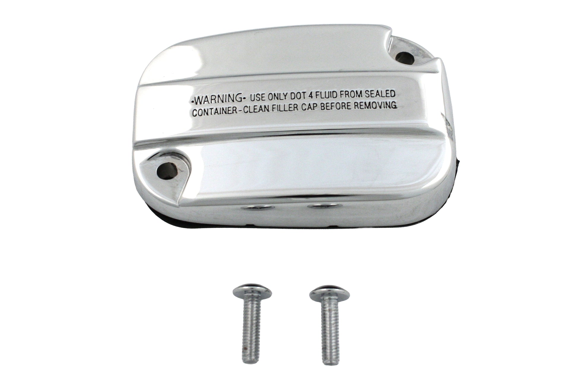 Edart Handlebar Master Cylinder Cover Chrome for Harley Davidson FLT (2008-2017)