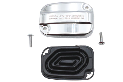 Edart Handlebar Master Cylinder Cover Chrome for Harley Davidson FLT (2008-2017)