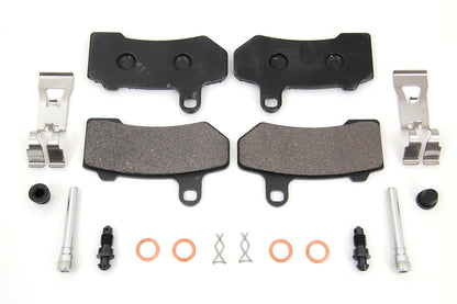 Duro Front Brake Pad Pin Kit Zinc for Harley Davidson FLHT (2008-2017)