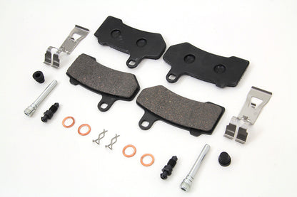 Duro Front Brake Pad Pin Kit Zinc for Harley Davidson FLHT (2008-2017)