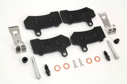 Duro Front Brake Pad Pin Kit Zinc for Harley Davidson FLHT (2008-2017)