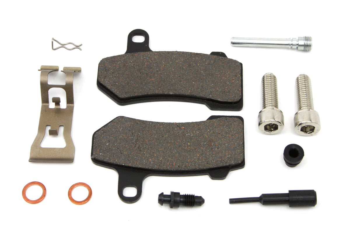Duro Rear Brake Pad Pin Kit Zinc for Harley Davidson FLHT (2008-2017)