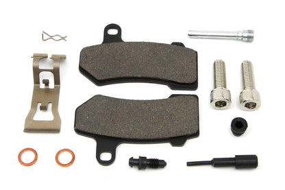 Duro Rear Brake Pad Pin Kit Zinc for Harley Davidson FLHT (2008-2017)