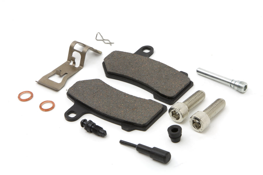 Duro Rear Brake Pad Pin Kit Zinc for Harley Davidson FLHT (2008-2017)