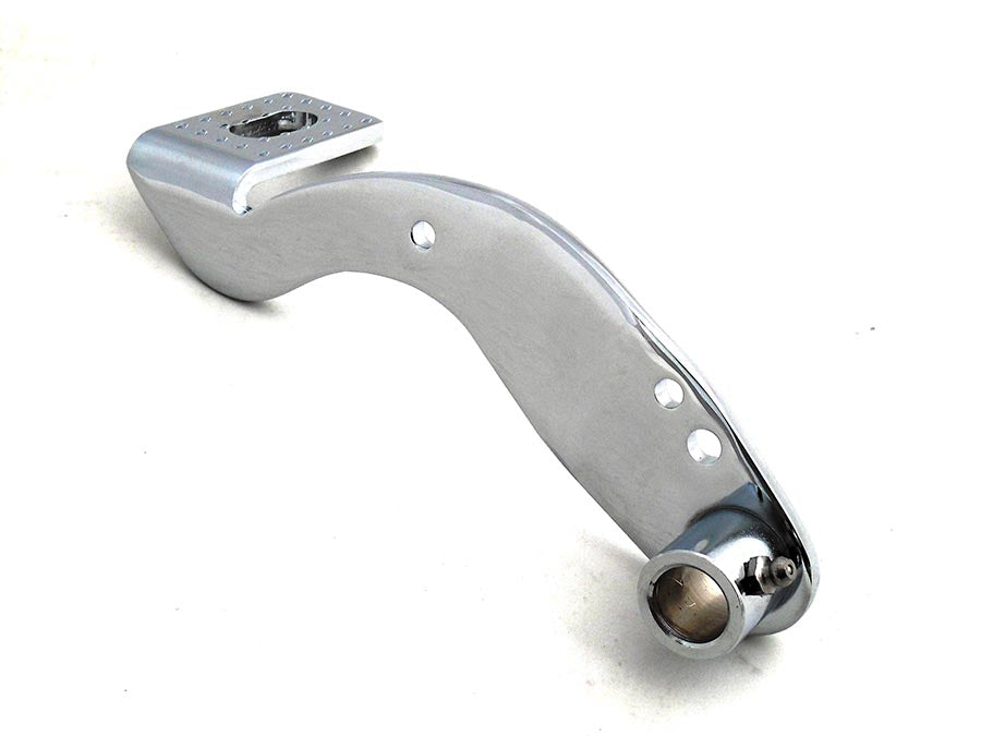 Edart Replica Brake Pedal Chrome Part 13592C for Harley Davidson 1937-1938 EL and U Models