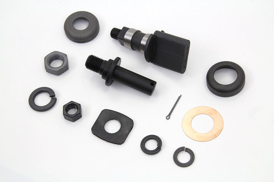 V-Twin Rear Mechanical Brake Parts Kit Parkerized for Harley Davidson EL Models