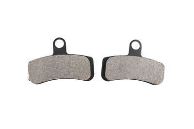Duro Ceramic Front Brake Pad Set for Harley Davidson FX, FL, and FXD Models
