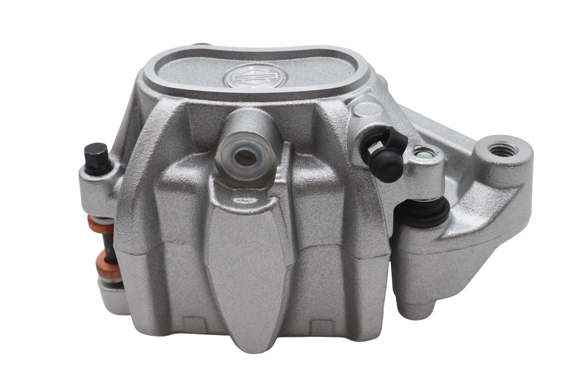 OE Silver Front 2-Piston Brake Caliper Left Side for Harley-Davidson XL Models