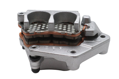 OE Silver Front 2-Piston Brake Caliper Left Side for Harley-Davidson XL Models
