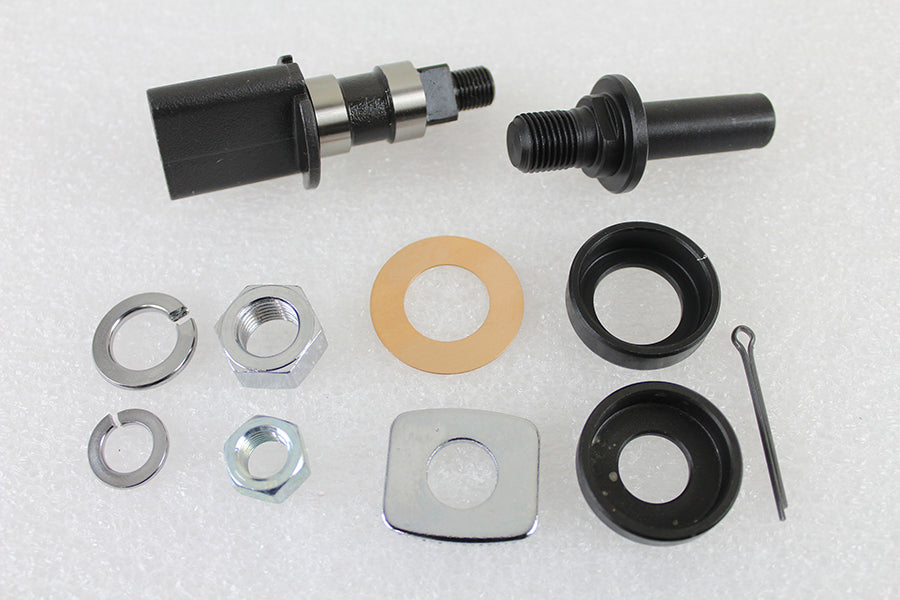 V-Twin Rear Mechanical Brake Parts Kit Chrome for Harley Davidson EL Models