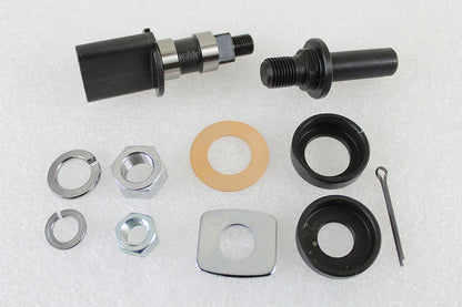 V-Twin Rear Mechanical Brake Parts Kit Chrome for Harley Davidson EL Models
