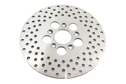 V-Twin 10 Inch Drilled Front Brake Disc for Harley Davidson FXWG (1980-1983)