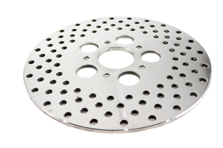 V-Twin 10 Inch Drilled Front Brake Disc for Harley Davidson FXWG (1980-1983)