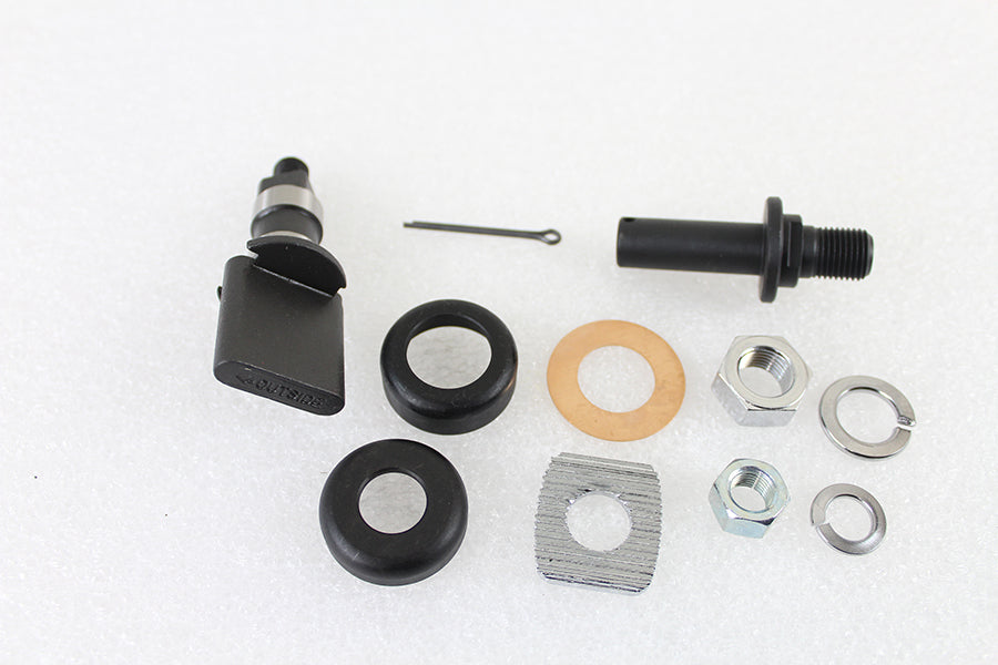 V-Twin Brake Shoe Pivot Kit Parkerized for Harley Davidson EL Models