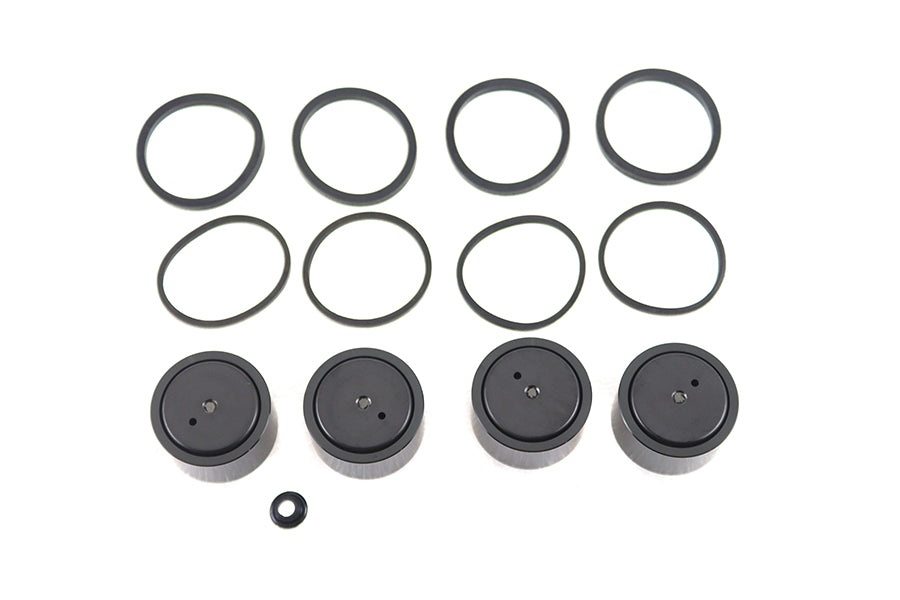 V-Twin Rear Caliper Piston Kit with Seals for Harley Davidson FLT (Part #79077R)