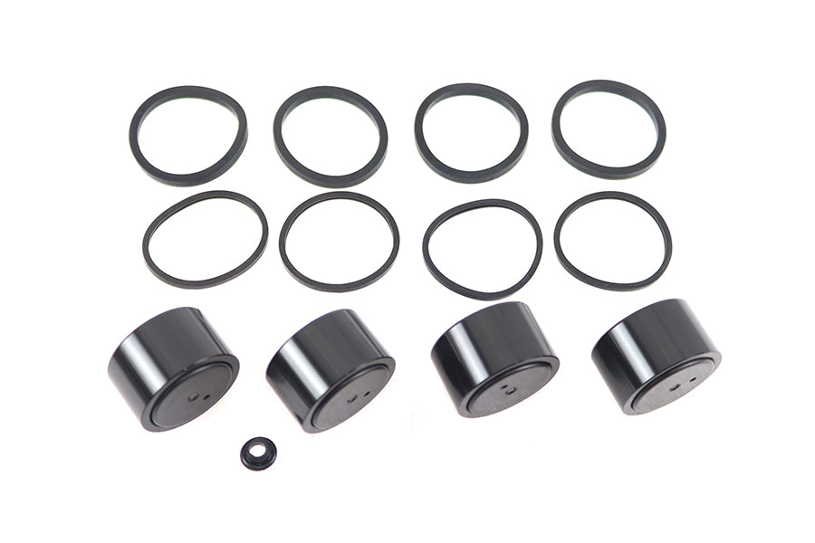 V-Twin Rear Caliper Piston Kit with Seals for Harley Davidson FLT (Part #79077R)