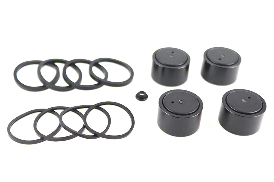 V-Twin Rear Caliper Piston Kit with Seals for Harley Davidson FLT (Part #79077R)