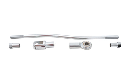 V-Twin Front Mechanical Brake Rod Kit Chrome (Part #23-1034) for Harley Davidson Bikes