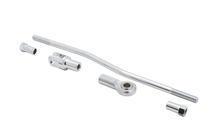V-Twin Front Mechanical Brake Rod Kit Chrome (Part #23-1034) for Harley Davidson Bikes
