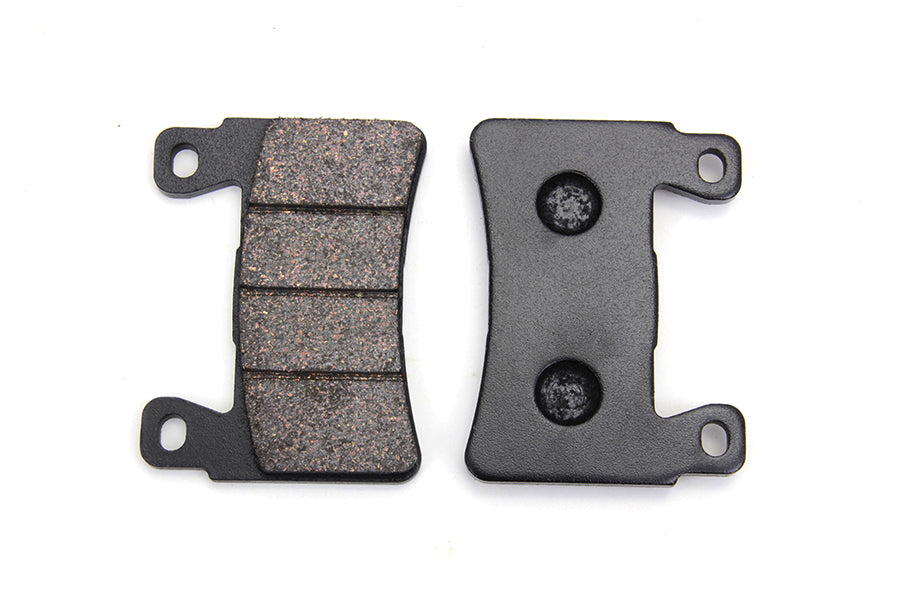 Duro Ceramic Front Brake Pad Set for Harley Davidson FLST Models