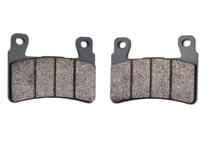 Duro Ceramic Front Brake Pad Set for Harley Davidson FLST Models