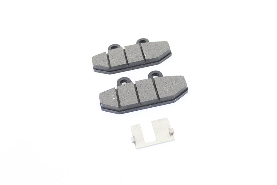 Duro Kevlar Rear Brake Pad Kit for Harley Davidson FLST and FXST Models (Part #149572)