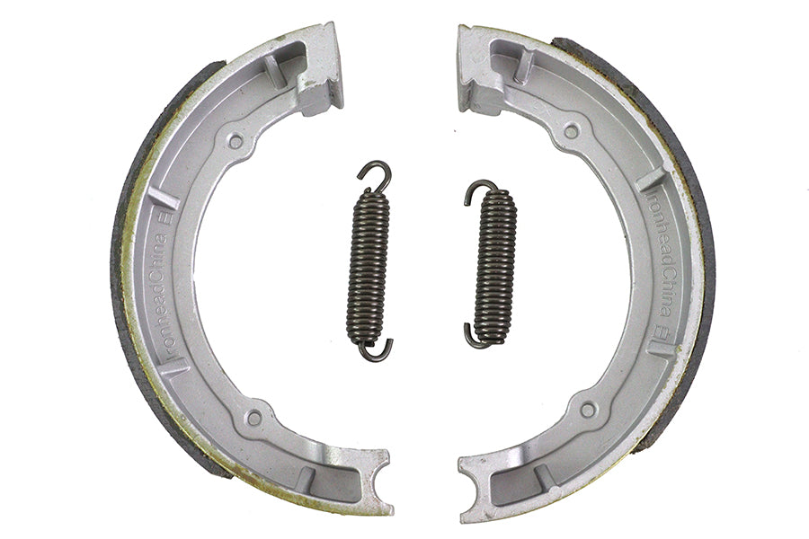 V-Twin Replica Front Brake Shoe Set for Harley Davidson 1964-1972 Models